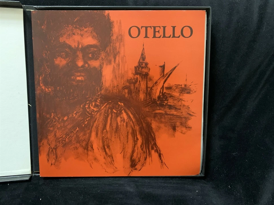 LONDON SLC 7050/2 VERDI Otello - Del Monaco KARAJAN ST 3LP BOX WB DG FFSS JAPAN Foto 3 de 4