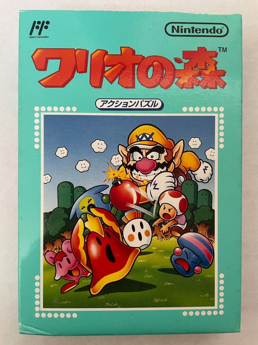 ワリオの森 New Nintendo Famicom Wario no Mori Wario's Woods FC Japanese Ver