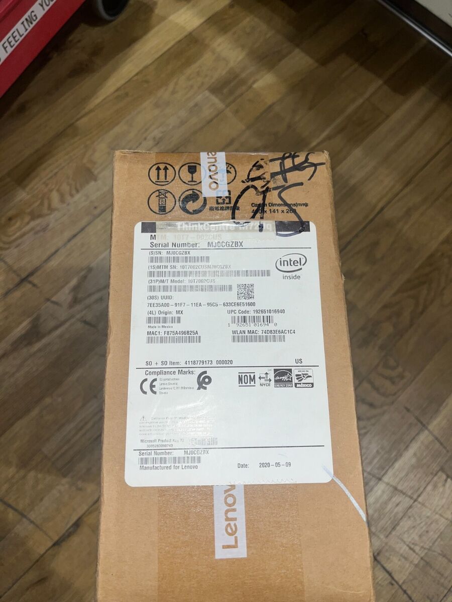 Lenovo ThinkCentre M720q Tiny (256GB, Intel Core i5 8th Gen Lenovo ThinkCentre M720q Tiny (256GB, Intel Core i5 8th Gen