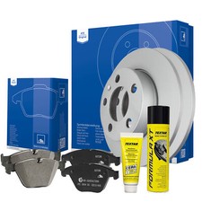 ATE Bremsensatz + Ceratec + Bremsenreiniger (passend für Nissan) Almera Tino