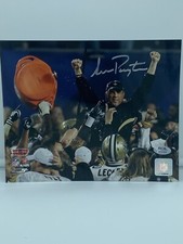 Sean Payton Super Bowl Celebration Autographed 8x10