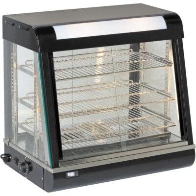 Tortenwärmer beheizbare Vitrine Lebensmittel/Vitrine - 660 mm. Neu