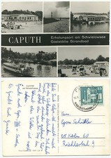 33366 - Caputh - Am Schwielowsee - Echtfoto - Ansichtskarte, gelaufen
