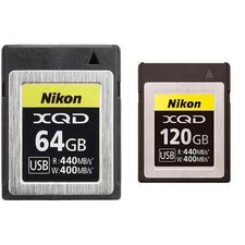 Tarjeta de memoria Nikon XQD 64 GB y 120 GB negra MC-XQ64G MC-XQ120G de Japón nueva