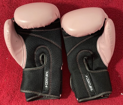 Century Pink I Love Kick Boxing Adult 12 oz Boxing Gloves Adult Self Defense - Picture 2 of 6