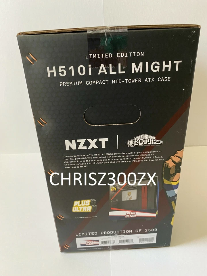 NZXT My Hero Academia H510i All Might Limited Edition Compact Mid-Tower PC CASE - Image 3 of 4