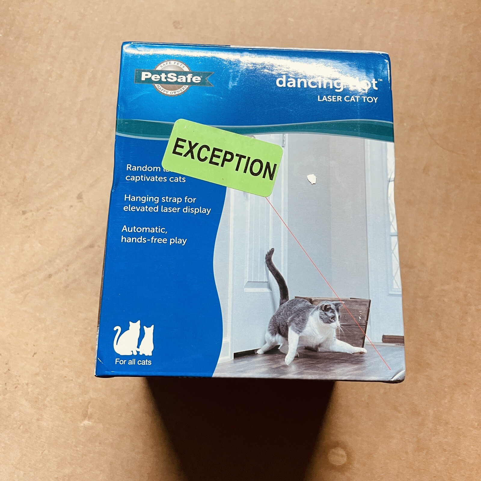 Interactive Laser Cat Toy by PetSafe for Indoor Play Relief