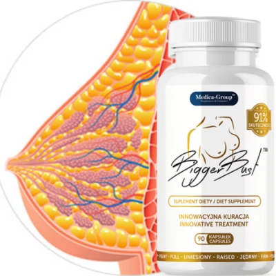 MEDICA GROPUP BIGGER BUST efficace INGRANDIMENTO SENO seno solido e grande 90 capsule
