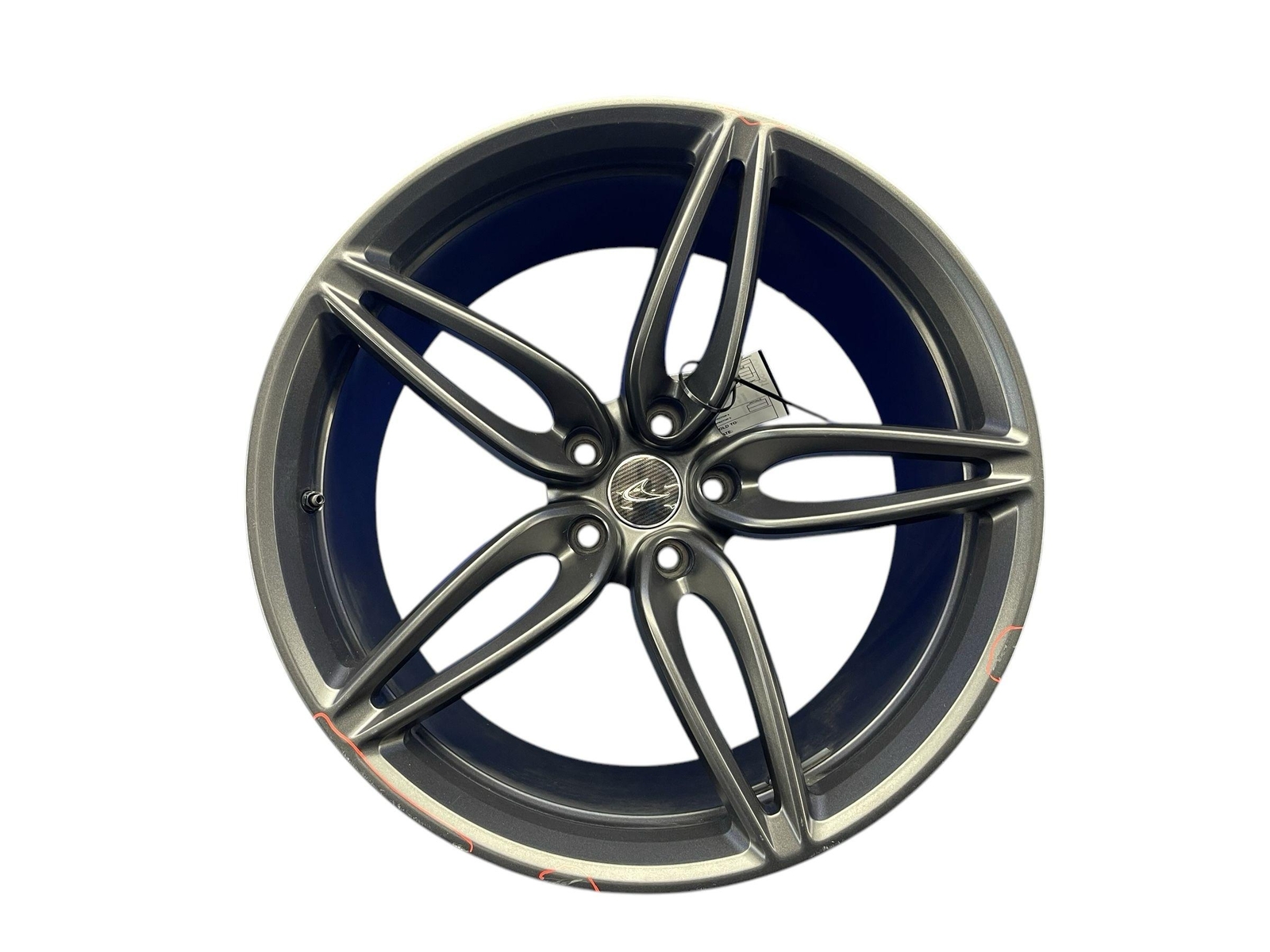 2016 2017 2018 2019 2020 2021 MCLAREN 570S 20X10 FIVE DOUBLE SPOKE WHEEL *NOTE*