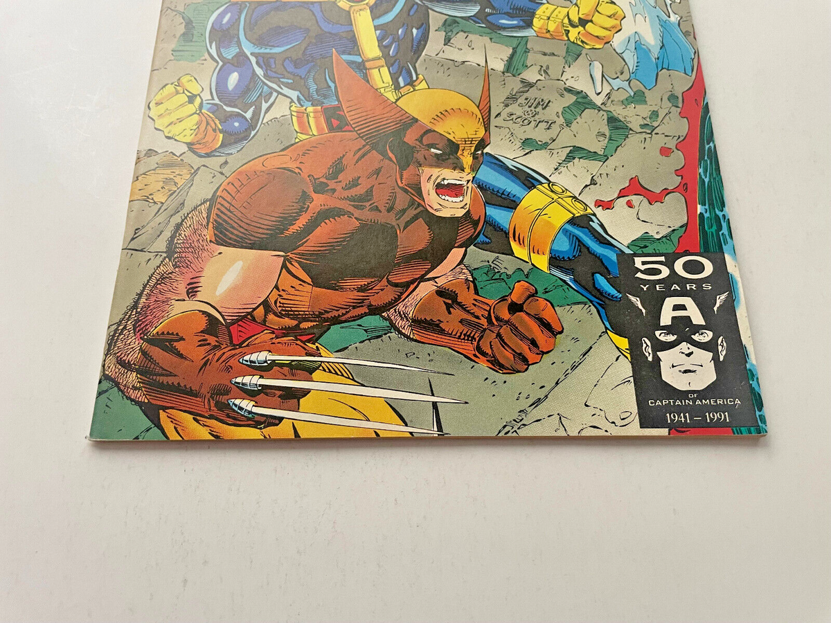 X-MEN #1C Variant Cyclops/Wolverine/Iceman Jim Lee Comic Book 1991