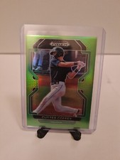 2022 Prizm Draft Picks Baseball Base Lime Green #PDP41 Cutter Coffey /75