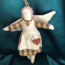 BOYDS COLLECTION- PLUSH ORNAMENT- RAG DOLL ANGEL - GABRIELLA