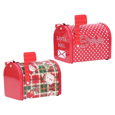  2 Pcs Umschlag Box Rote Keksdosen Klarsichtboxen Für Briefumschläge
