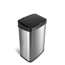 HANDS FREE TRASH CANS Motion Sensor Stainless Steel 3 & 13 Gallon Available