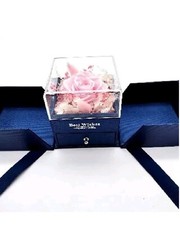 Preserved Rose Flower Gift Box for Her on Birthday, Anniversary, Mother's Day