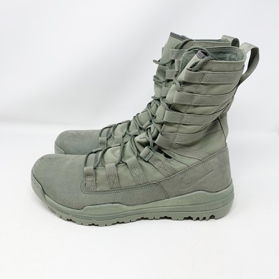 nike military boots sage green