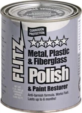 Flitz Polish Quart Can Anti-Tarnish Formula Not For Use On Electroplated Finishe