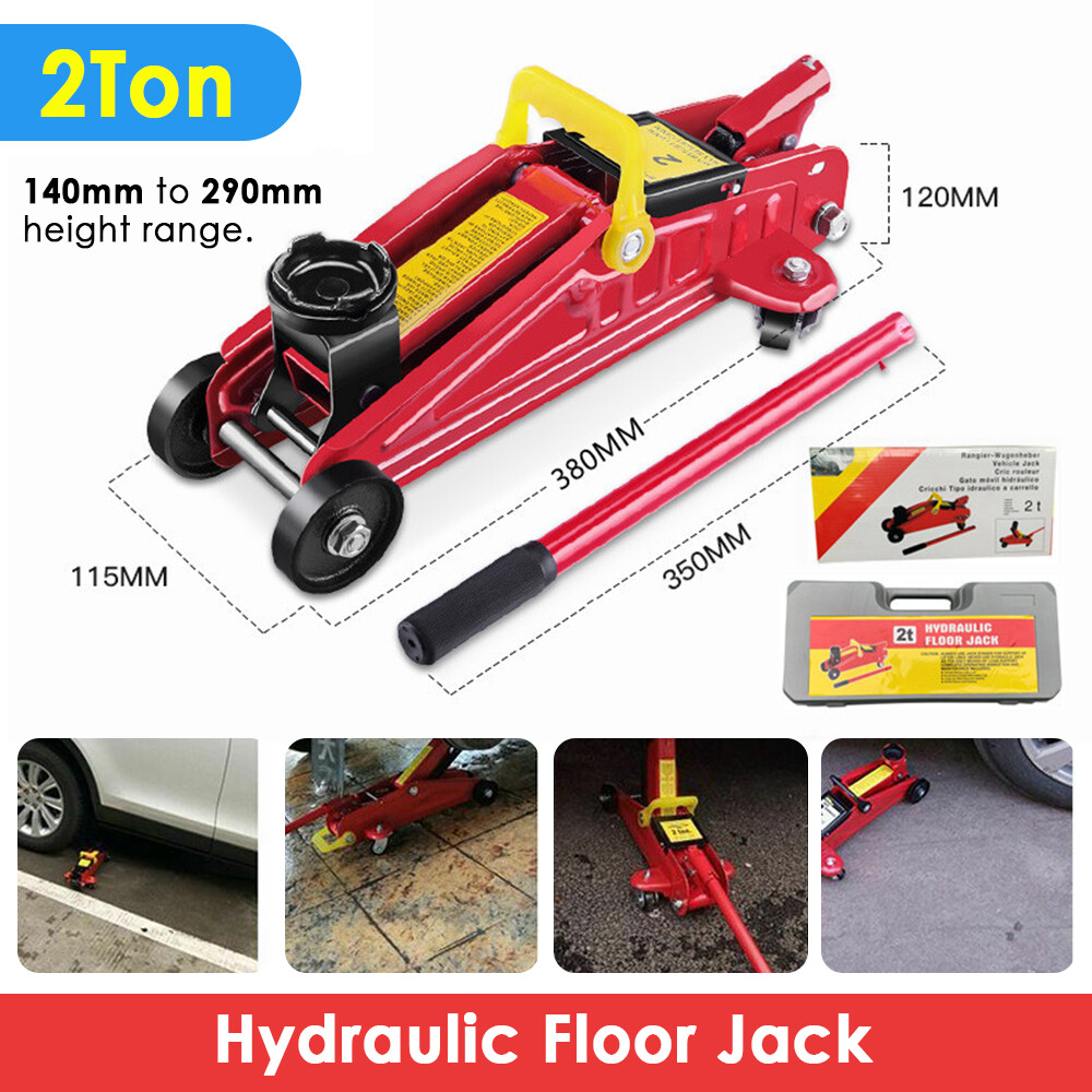2 Ton Portable Floor Jack Vehicle Car Garage Auto Small Hydraulic Lift