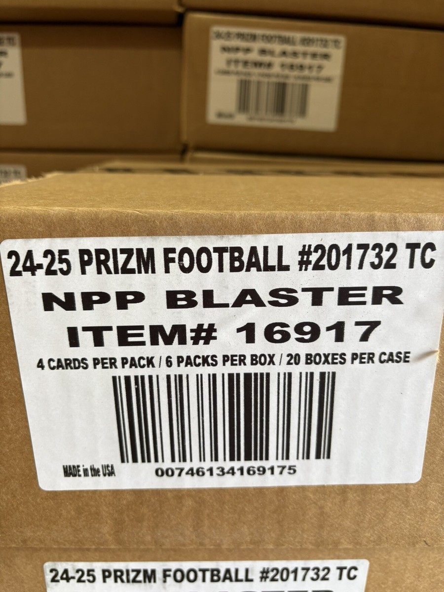 2024 PANINI PRIZM FOOTBALL BLASTER 20 BOX FACTORY CASE (LAZER