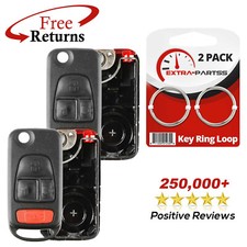 2 Remote Shell Case Pad Replacement Uncut Key Blade For Mercedes Benz Nczmb1k 2 Remote Shell Case Pad Replacement Uncut Key Blade For Mercedes Benz Nczmb1k