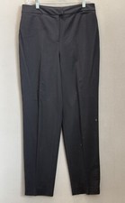 Talbots Women  s Sz 10 Viscose Blend Straight Leg Stretchy Flat Front Dress Pants