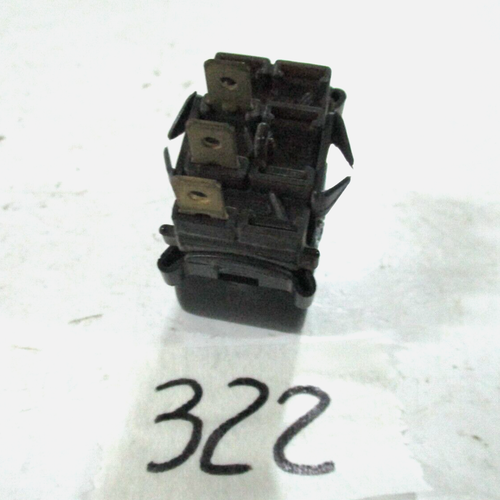 INTERRUTTORE LUCE NERO A 3 CONTATTI PER FIAT 131 L-CL SUPER (4396578) - Picture 2 of 2