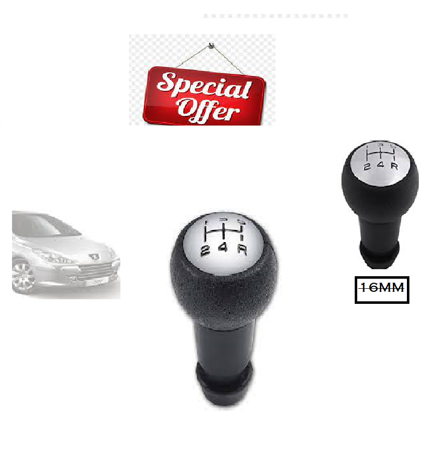 Pomello Del Cambio In Pelle Con Finitura Cromata – Compatibile Con Citroën E Peugeot (110mm) - 4