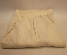 Gianni Versace originale vintage anni 80? Pantalone Capri lino 24 25" vita LEGGI