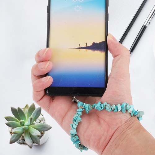 4 Pcs Mobile Phone Decoration Hanging Chain Women's Miss Beaded Charm Lanyard - 第 6/12 張圖片