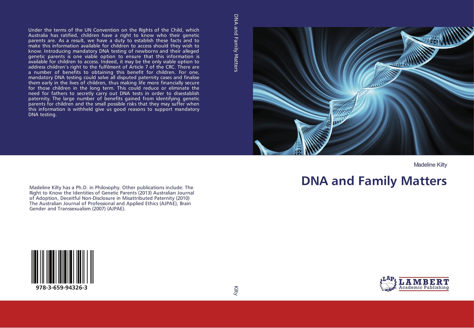 Thumbnail - Madeline Kilty | Dna And Family Matters | Taschenbuch | Englisch