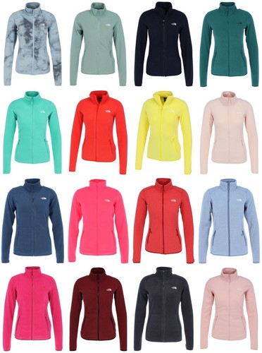 The North Face - W 100 Glacier Full Zip Damen Fleecejacke - Afbeelding 1 van 17