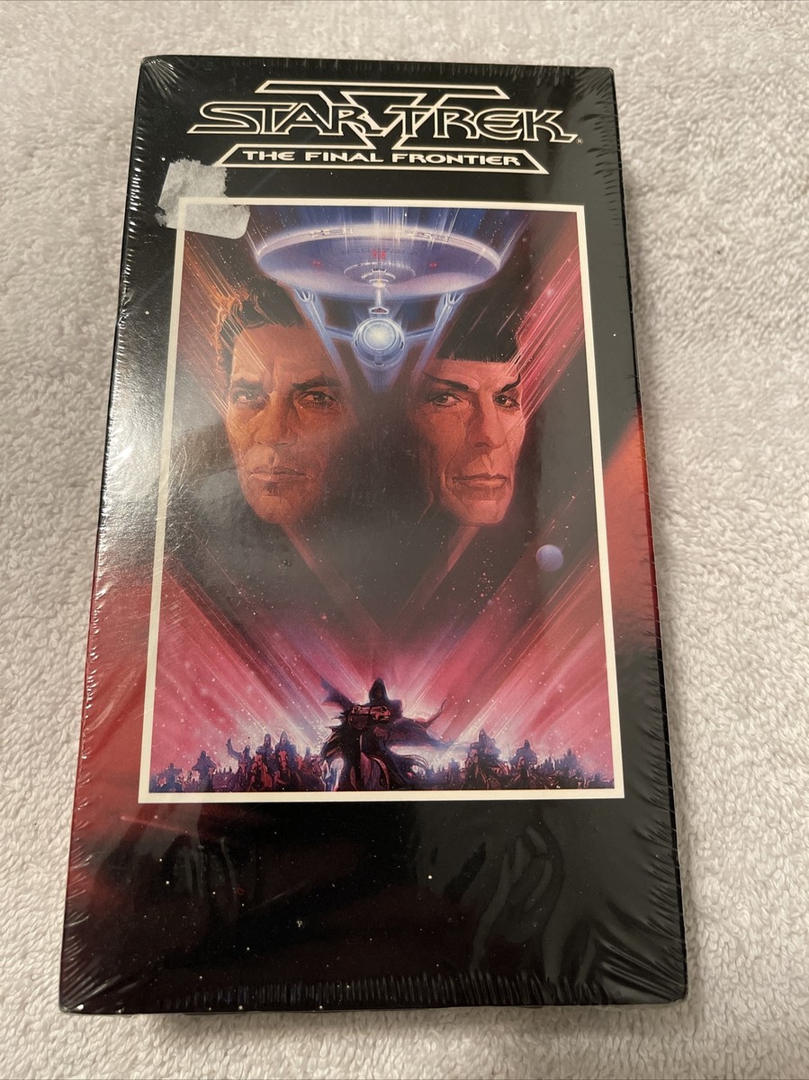 Star Trek V The Final Frontier VHS Tape RARE Hi Fi 32044 Paramount