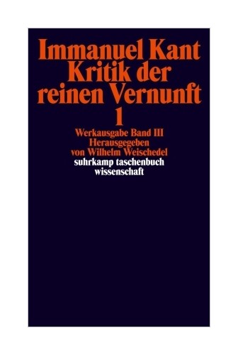 Thumbnail - Werkausgabe In 12 Bänden Von Immanuel Kant