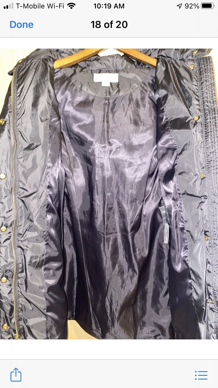 Cappotto imbottito Michael Kors taglia media