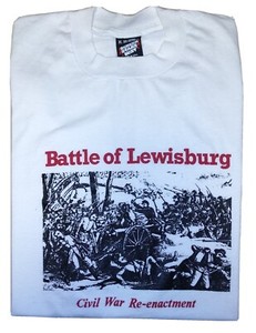 Vintage Screen Stars Battle Of Lewisburg Civil War Re-enactment T shirt XL  | eBay