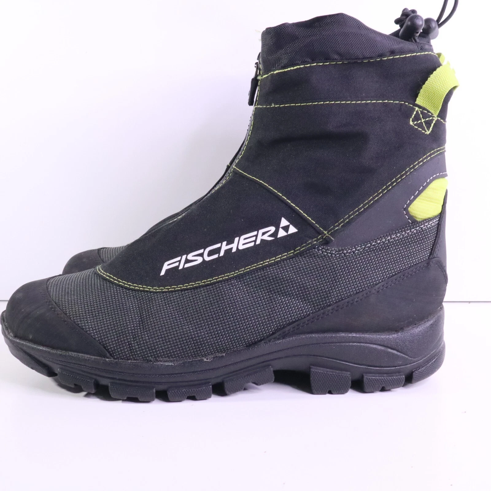Fischer S20611 Men's Winter Boots Black Size EU 43 US 9 Nice Condition