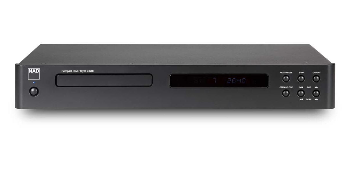 Nad C 538 Cd-player 24 Bit Wolfson Dac, Graphit