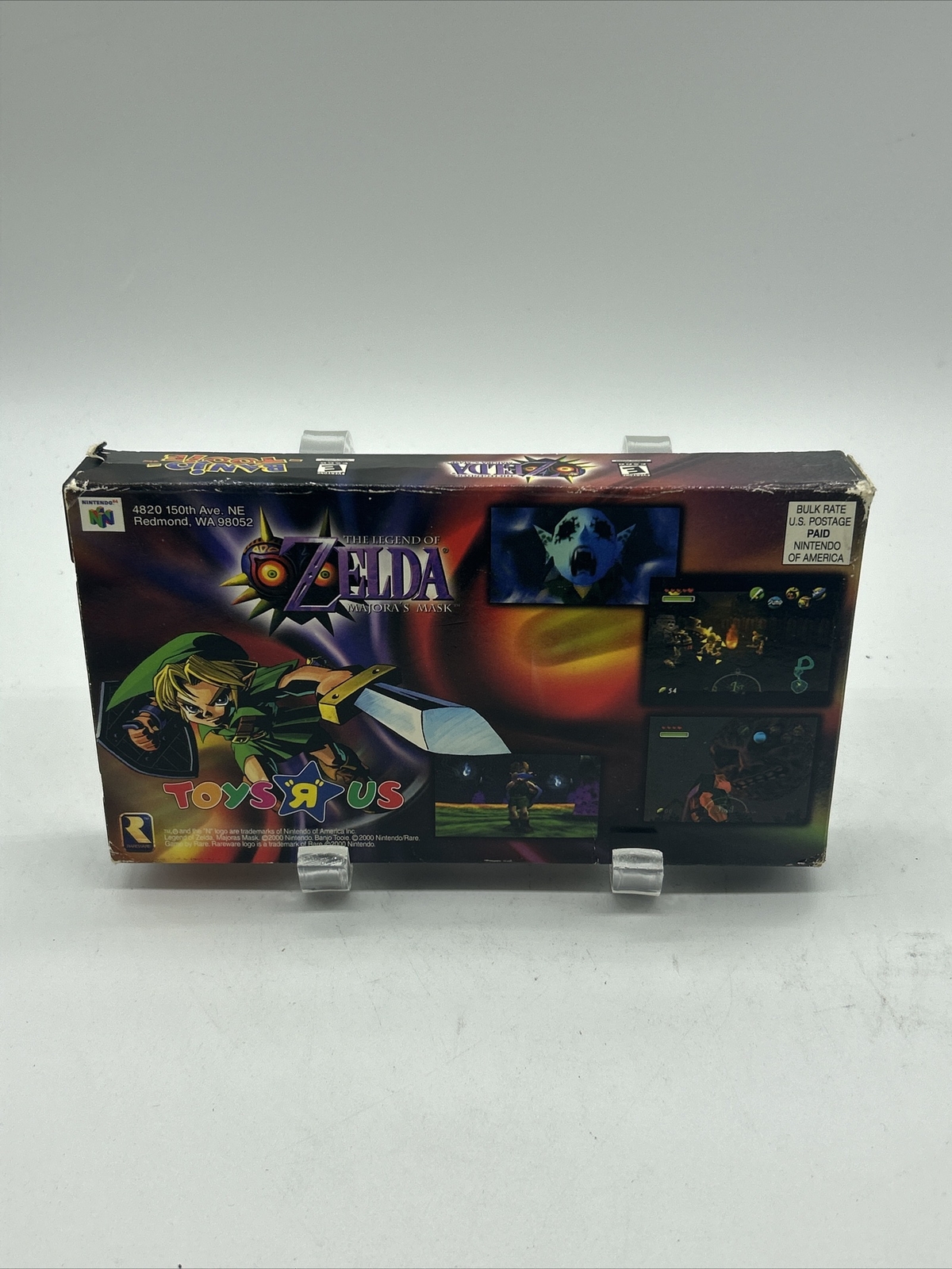 Legend of Zelda Majora's Mask, N64 Preview VHS, Toys R Us Banjo Tooie