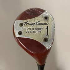Vintage Tommy Armour 986 Tour Silver Scot Persimmon 1 Wood Driver Right RH USA