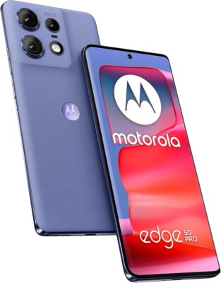 Motorola Edge 50 Pro 5G Smartphone 12GB | 512GB Luxe Lavender Brandneu! SCHNELL! 