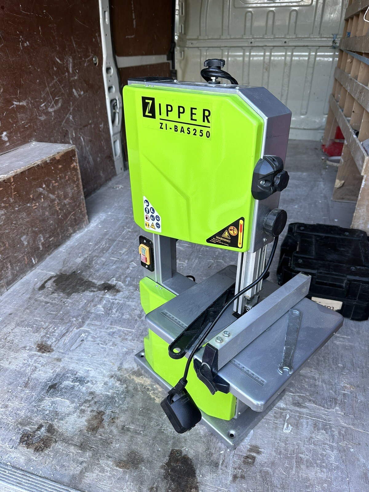 Zipper BAS250 115mm Bench Top Bandsaw 9120039233536 eBay