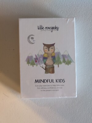 New In box (NIB)!! Little Renegades Mindful Kids Everyday Exercises Cards