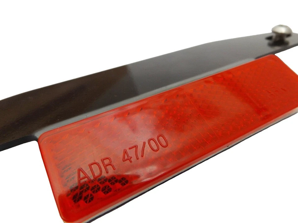 ADR approved red reflector & mounting bracket Mustard Bikes - image 4 of 4