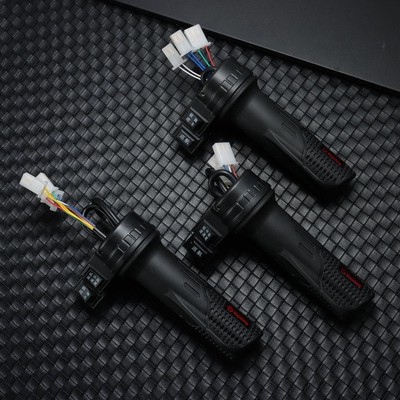 Grip Speed Handlebar Throttle Electric Scooter Parts E-Bike Twist Throttle