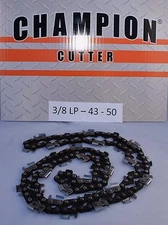 GENUINE OEM 14" Champion Cutter 3/8LP .043  50  Drive Links Chainsaw Chain