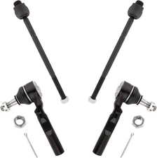 Front Inner & Outer Tie Rod Ends for Chevy Impala Pontiac Grand Prix Buick
