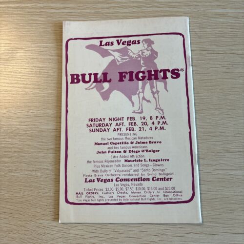 VINTAGE February 1965 Fabulous LAS VEGAS MAGAZINE - Picture 2 of 2