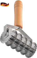 Edelstahl Teigschneider Mit Ergonomischem Griff FüR PräZises Schneiden In Der Kü