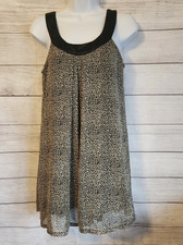 Johnny Martin Junior 1 Leopard Print Swing Dress Y2K Grunge