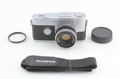 [Exc+5 /Strap] OLYMPUS PEN F 35mm Half Frame F.ZUIKO AUTO-S 38mm F1.8 Lens JAPAN